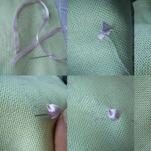 Вышивка лентами лилии мастер класс Букет из лилий вышивка крестом схемы